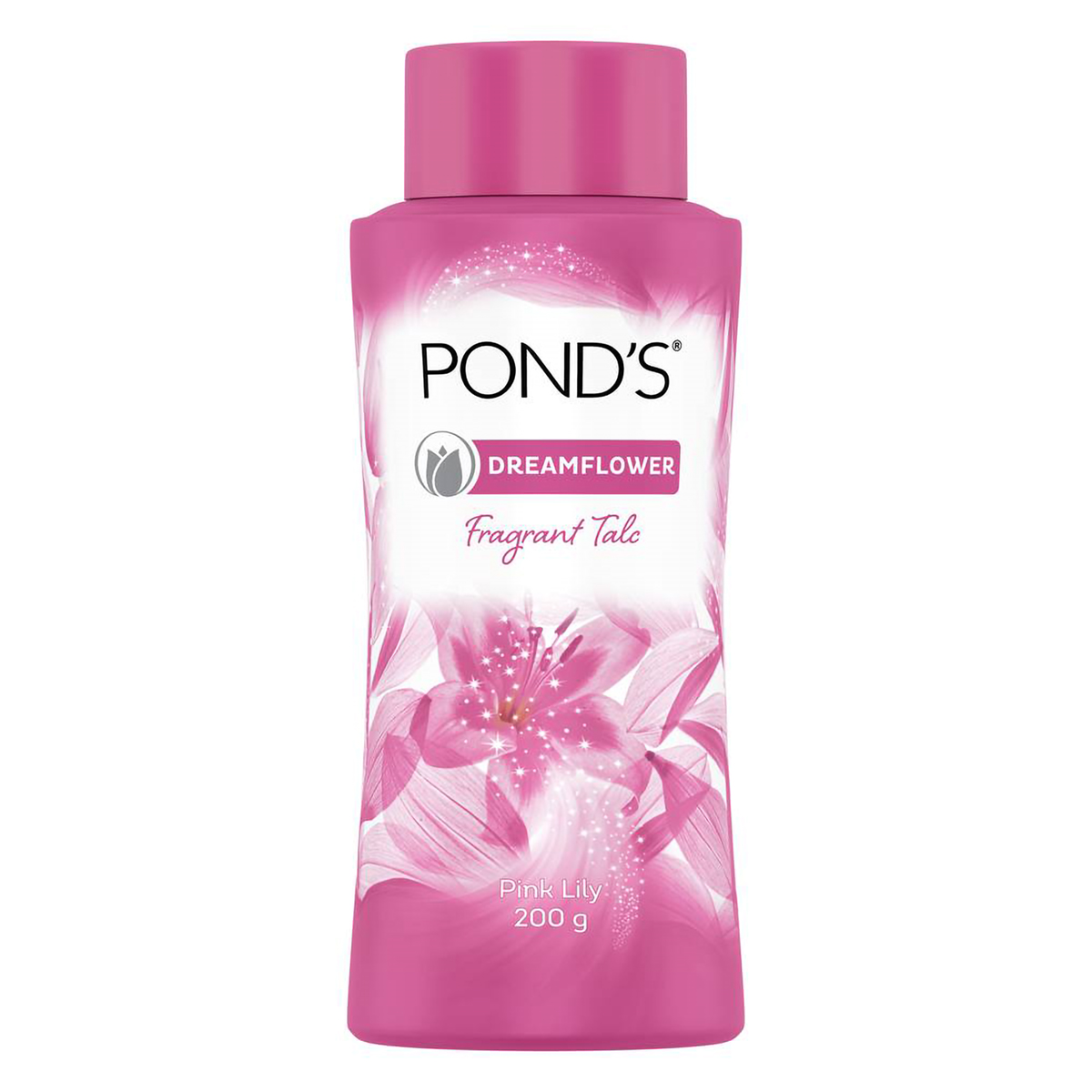 Pond's Dreamflower Fragrant Pink Lily Talc Powder 200 gm | Reduce Sweat | Controls Body Odour With Pink Lily Fragrance, Pack of 1 Pond's Dreamflower Fragrant Pink Lily Talc Powder 200 gm | Reduce Sweat | Controls Body Odour With Pink Lily Fragrance, Pack of 1