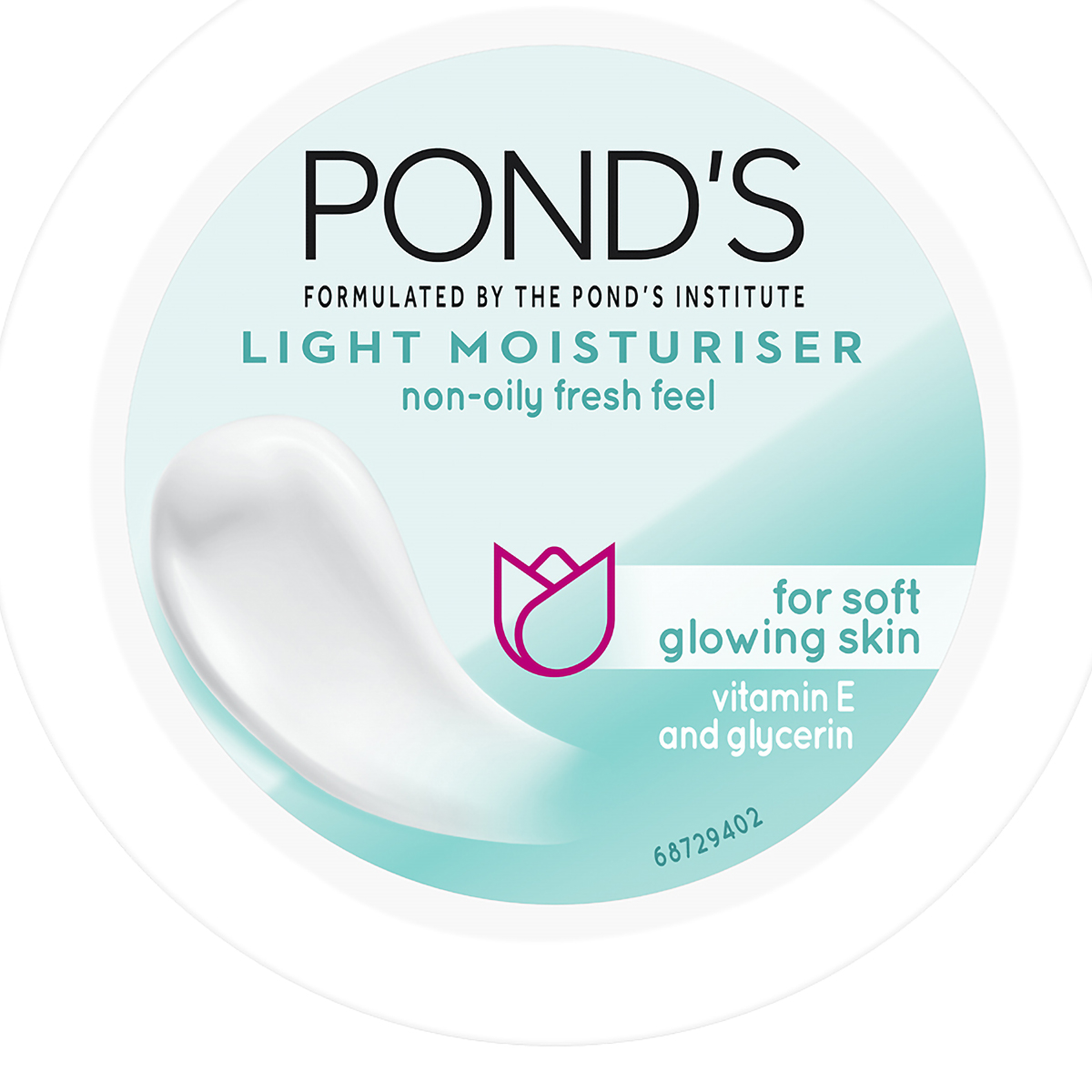 Pond's Light Moisturiser 50 ml | With Vitamin E & Glycerin | For Soft Glowing Skin | Non Oily & Non Sticky Finish | Lightweight Formula | Suitable For All Season, Pack of 1 Pond's Light Moisturiser 50 ml | With Vitamin E & Glycerin | For Soft Glowing Skin | Non Oily & Non Sticky Finish | Lightweight Formula | Suitable For All Season, Pack of 1