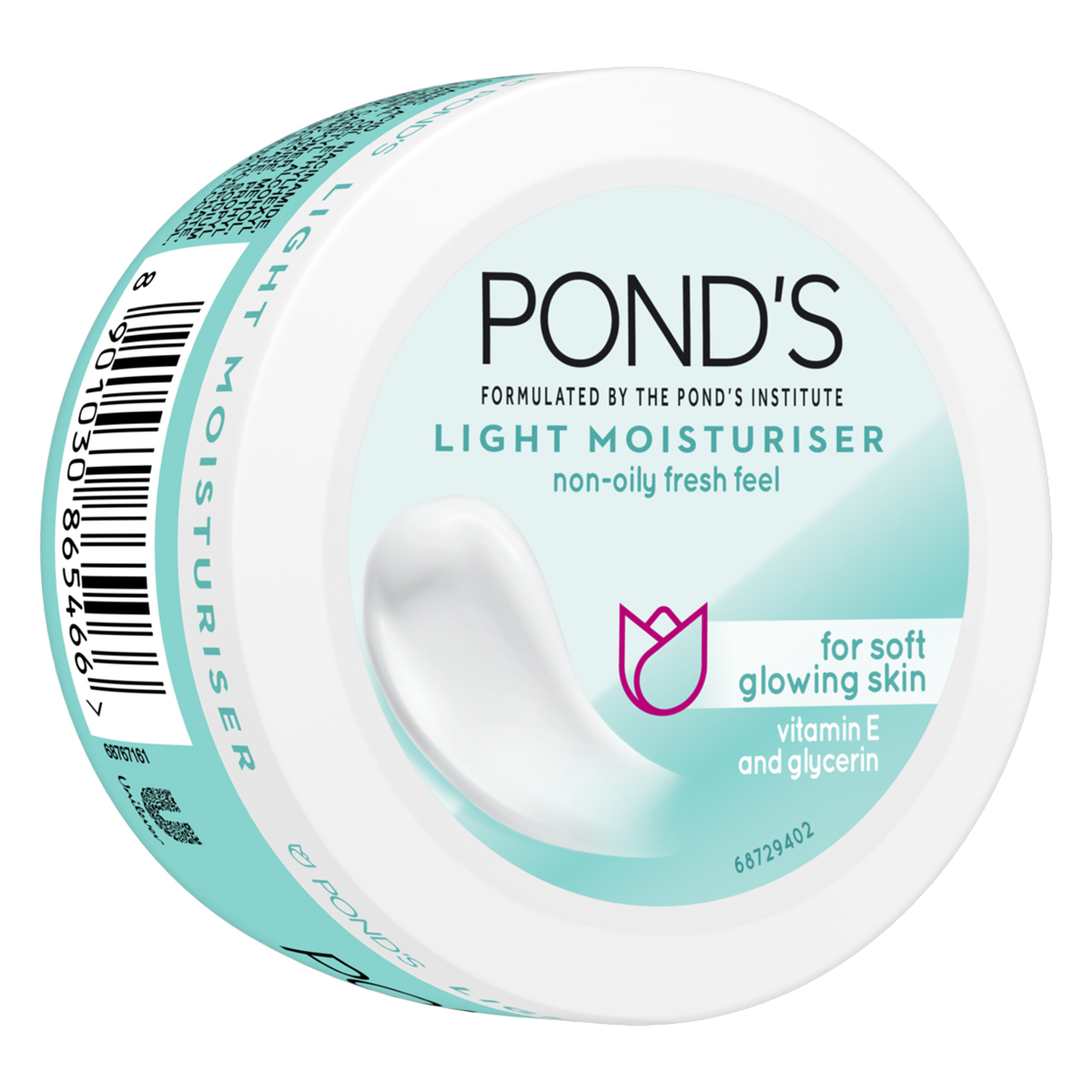 Pond's Light Moisturiser 50 ml | With Vitamin E & Glycerin | For Soft Glowing Skin | Non Oily & Non Sticky Finish | Lightweight Formula | Suitable For All Season, Pack of 1 Pond's Light Moisturiser 50 ml | With Vitamin E & Glycerin | For Soft Glowing Skin | Non Oily & Non Sticky Finish | Lightweight Formula | Suitable For All Season, Pack of 1