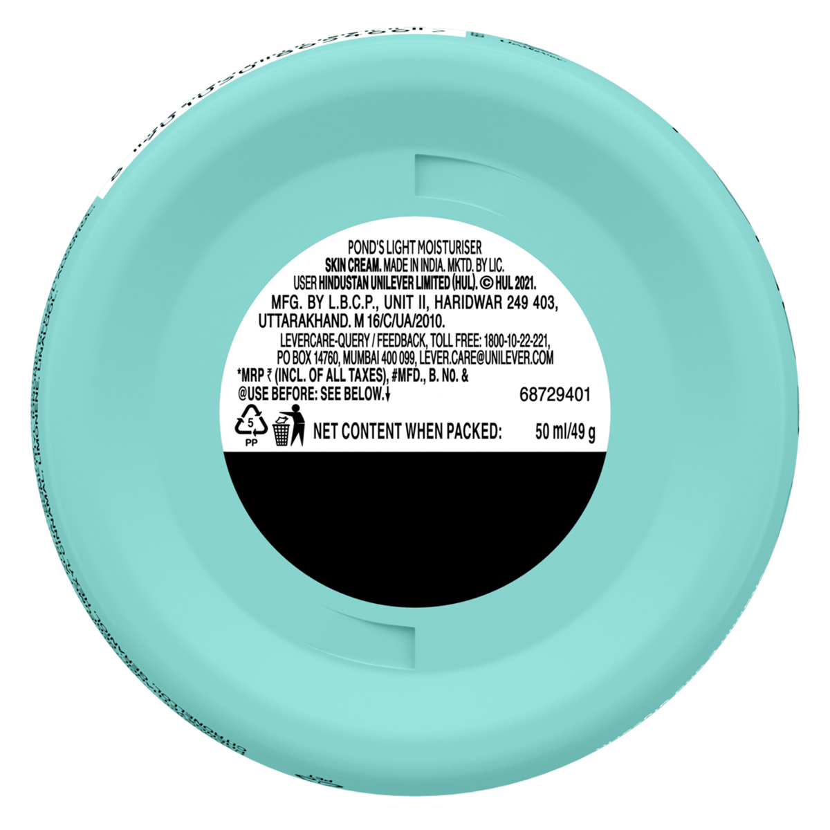 Pond's Light Moisturiser 50 ml | With Vitamin E & Glycerin | For Soft Glowing Skin | Non Oily & Non Sticky Finish | Lightweight Formula | Suitable For All Season, Pack of 1 Pond's Light Moisturiser 50 ml | With Vitamin E & Glycerin | For Soft Glowing Skin | Non Oily & Non Sticky Finish | Lightweight Formula | Suitable For All Season, Pack of 1