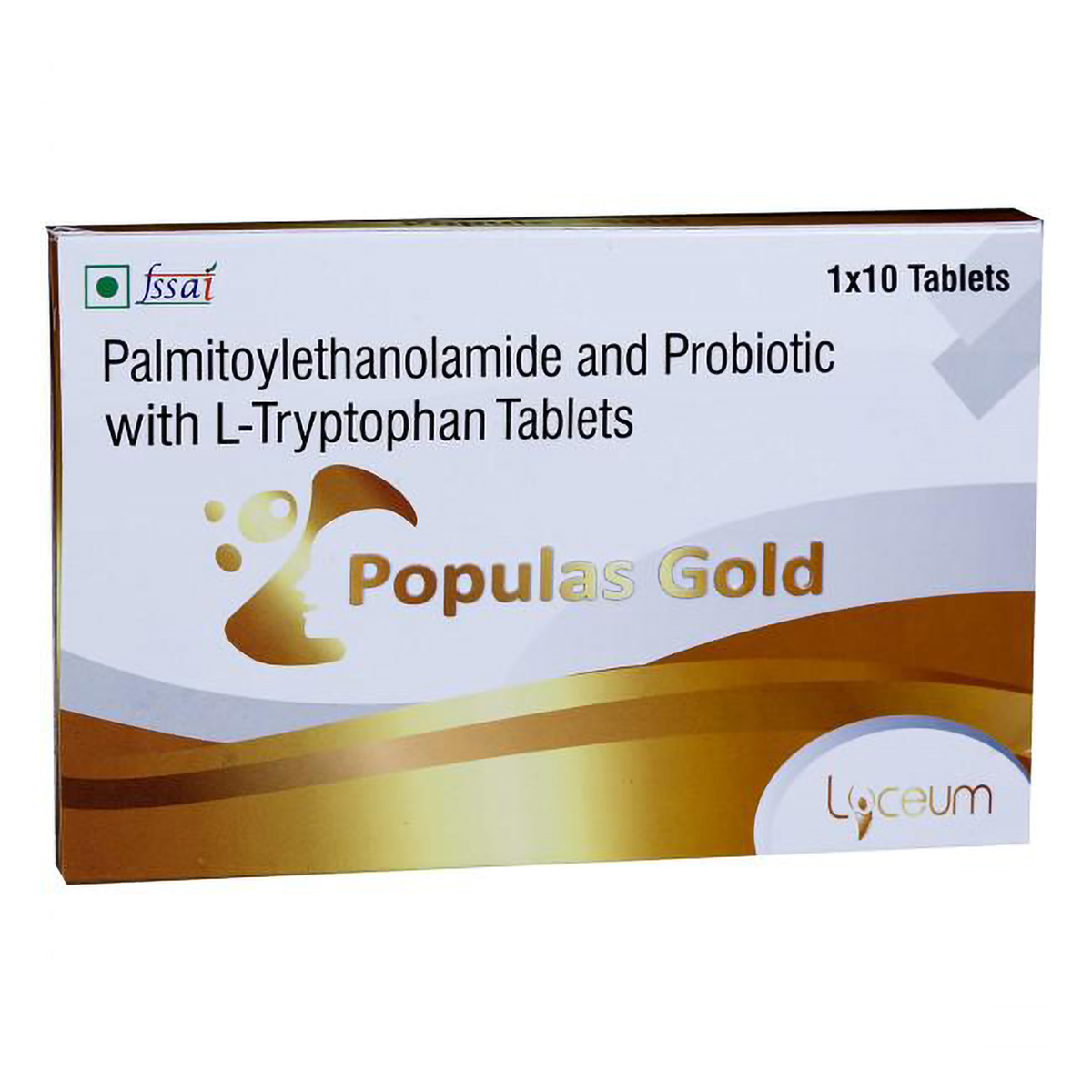Populas Gold Tablet 10's, Pack of 10 Populas Gold Tablet 10's, Pack of 10