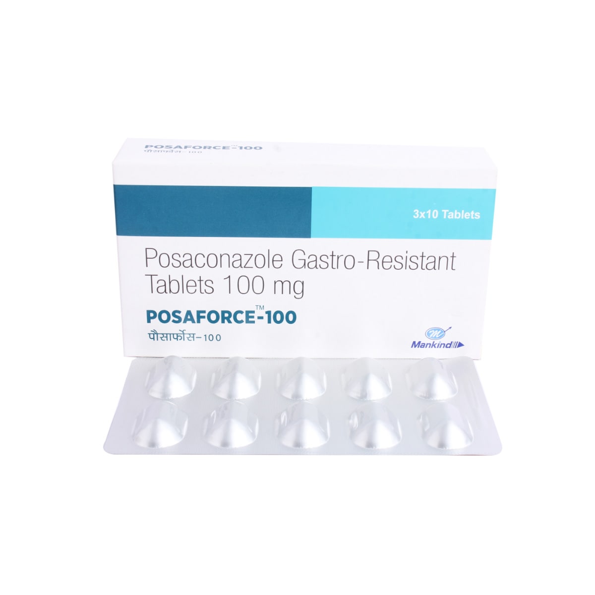 Posaforce-100 Tablet 10's, Pack of 10 TABLETS Posaforce-100 Tablet 10's, Pack of 10 TABLETS
