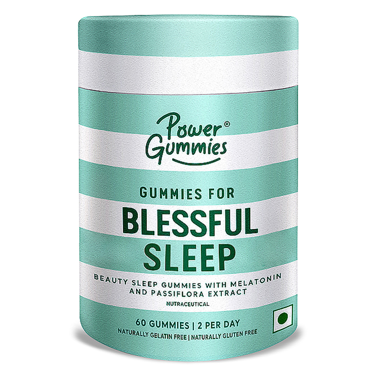 Power Gummies Blessful Sleep Passion Fruit Flavour Gummies, 60 Count, Pack of 1 Power Gummies Blessful Sleep Passion Fruit Flavour Gummies, 60 Count, Pack of 1