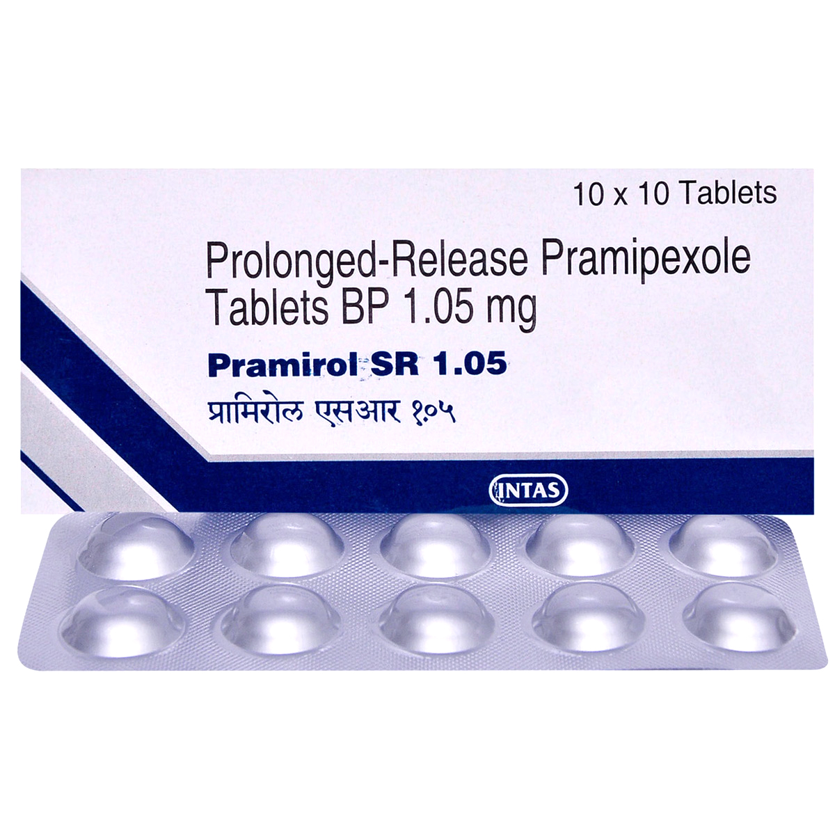 Pramirol SR1.05 Tablet 10's, Pack of 10 TabletS Pramirol SR1.05 Tablet 10's, Pack of 10 TabletS