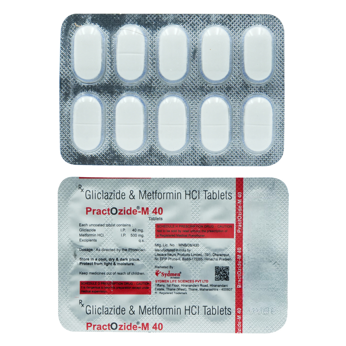 Practozide-M 40 Tablet 10's, Pack of 10 TABLETS Practozide-M 40 Tablet 10's, Pack of 10 TABLETS