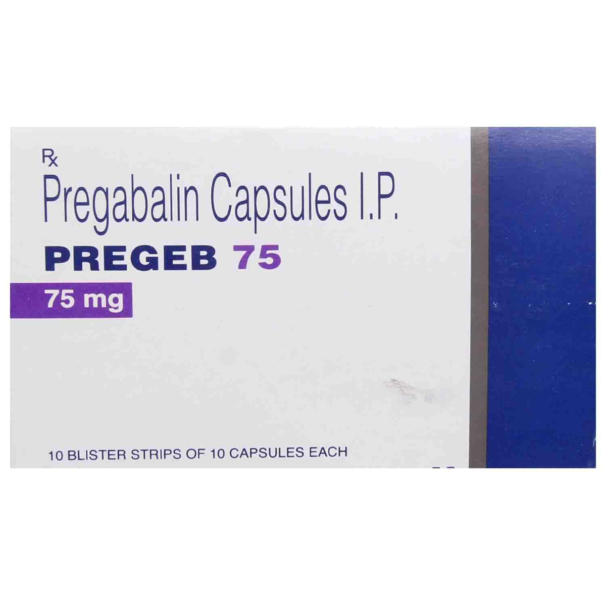 Buy Pregeb 75 Capsule 10's Online