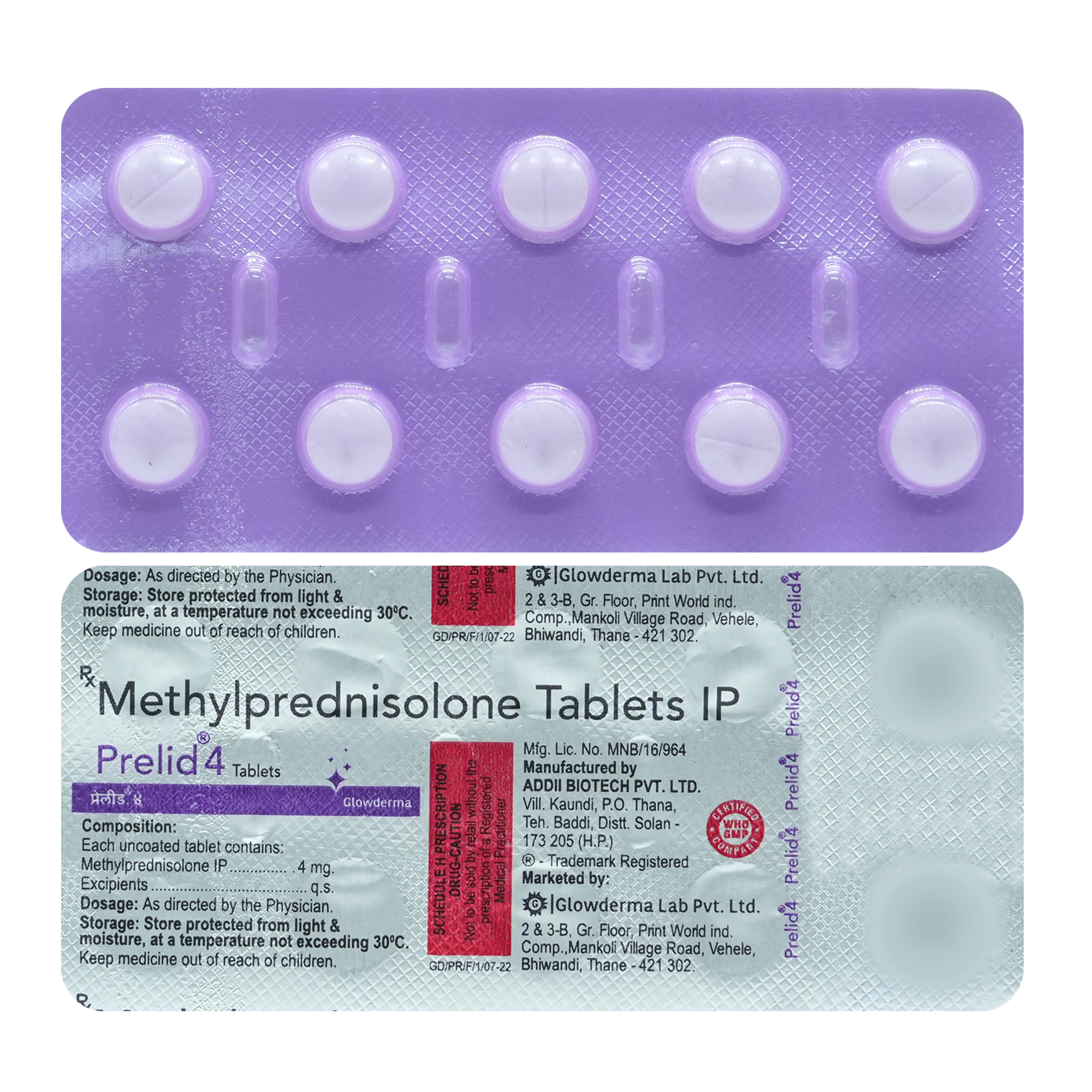 Prelid 4 mg Tablet 10's, Pack of 10 TabletS Prelid 4 mg Tablet 10's, Pack of 10 TabletS
