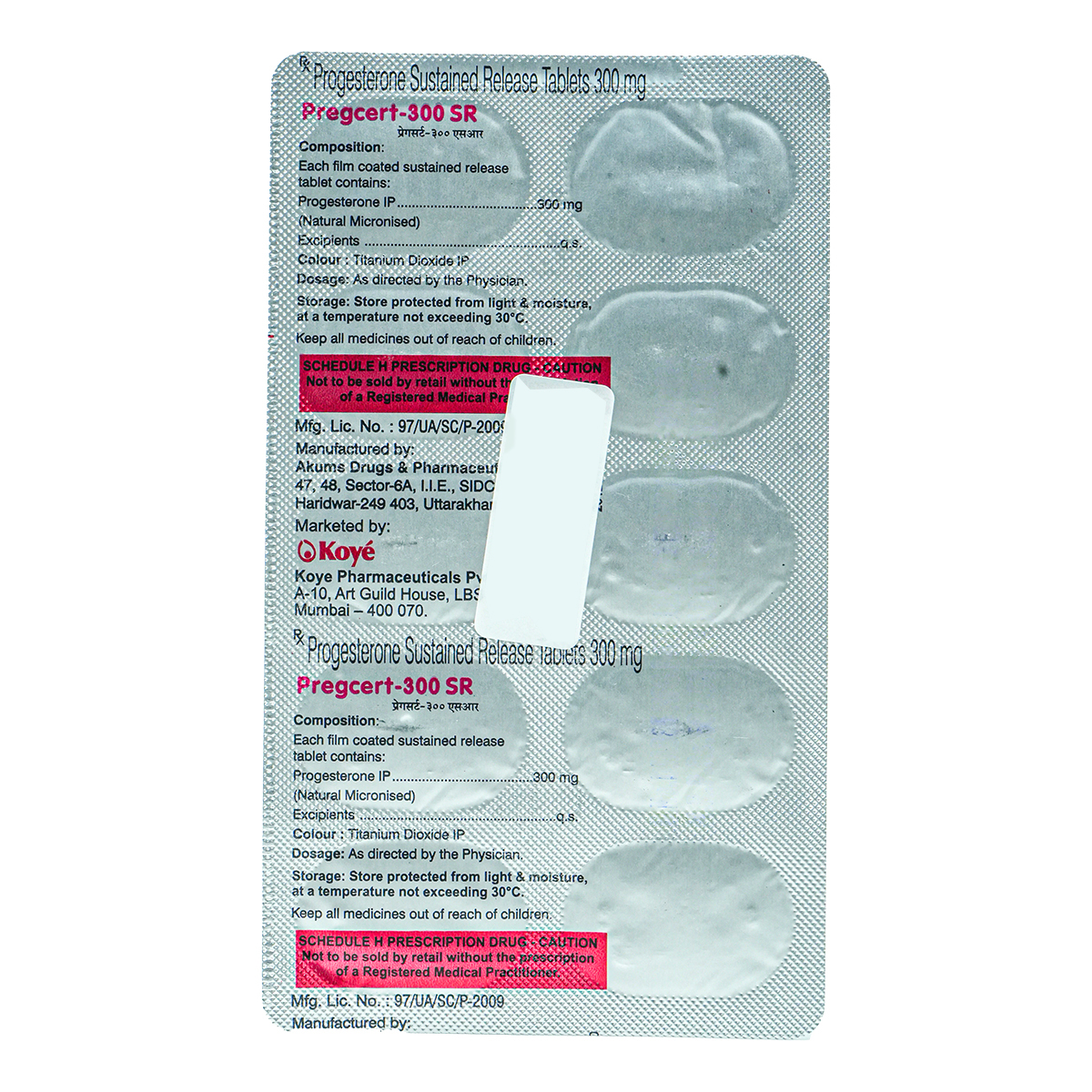Pregcert-300 SR Tablet 10's, Pack of 10 TABLETS Pregcert-300 SR Tablet 10's, Pack of 10 TABLETS