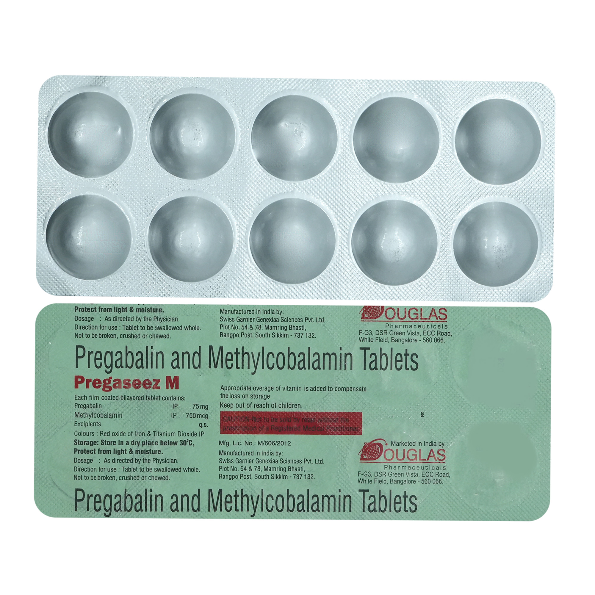 Pregaseez M Tablet 10's, Pack of 10 Pregaseez M Tablet 10's, Pack of 10