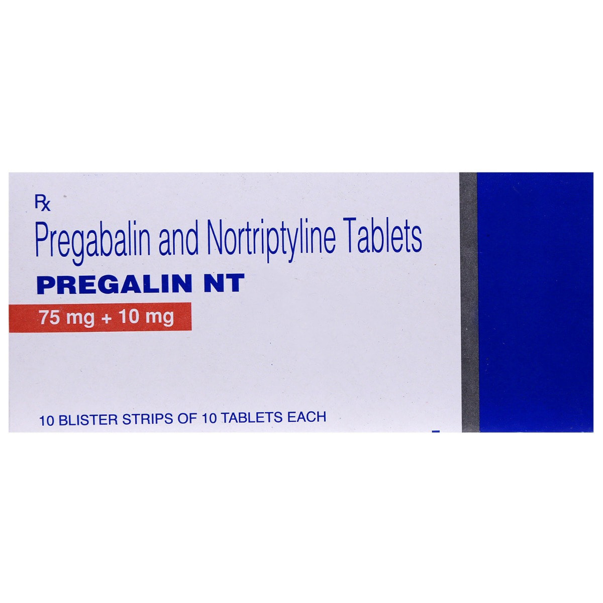 Pregalin NT Tablet 10's, Pack of 10 TABLETS Pregalin NT Tablet 10's, Pack of 10 TABLETS