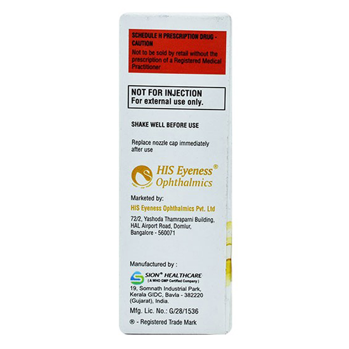 Predina Eye Drop 10 ml, Pack of 1 EYE DROPS Predina Eye Drop 10 ml, Pack of 1 EYE DROPS