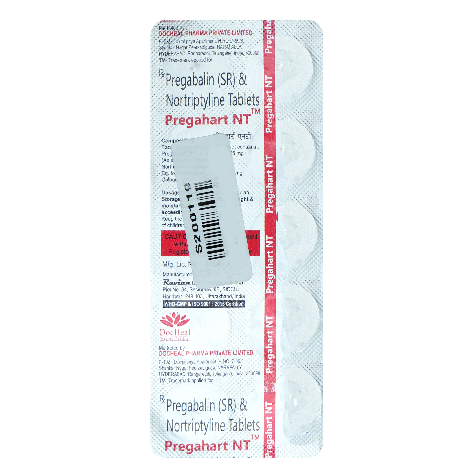 Pregahart NT Tablet 10's, Pack of 10 Pregahart NT Tablet 10's, Pack of 10