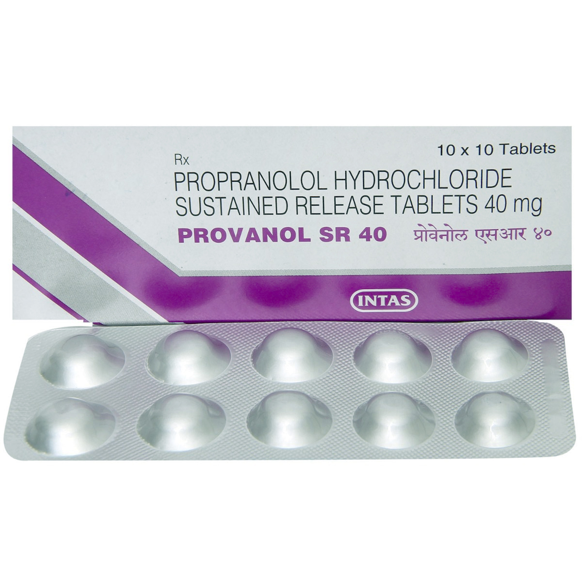 Provanol SR 40 Tablet 10's, Pack of 10 TABLETS Provanol SR 40 Tablet 10's, Pack of 10 TABLETS
