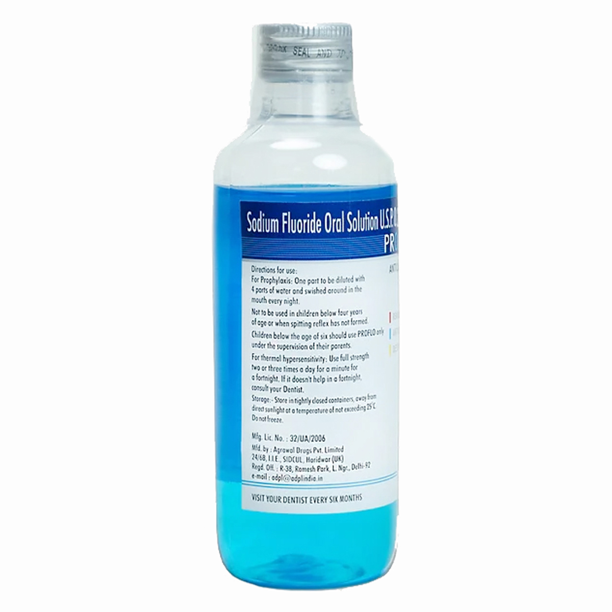 Proflo Anticavity Mouth Rinse, 180 ml, Pack of 1 Proflo Anticavity Mouth Rinse, 180 ml, Pack of 1