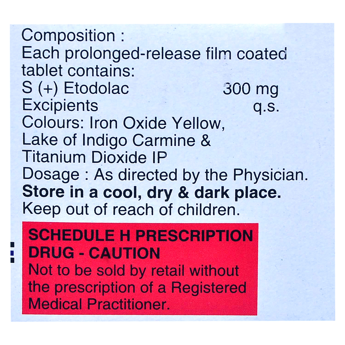 Proxym ER Tablet 10's, Pack of 10 TABLETS Proxym ER Tablet 10's, Pack of 10 TABLETS