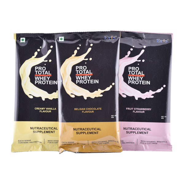 Prototal Whey Protein Combo Mixed Flavour Powder 40 gm, Pack of 1 Prototal Whey Protein Combo Mixed Flavour Powder 40 gm, Pack of 1