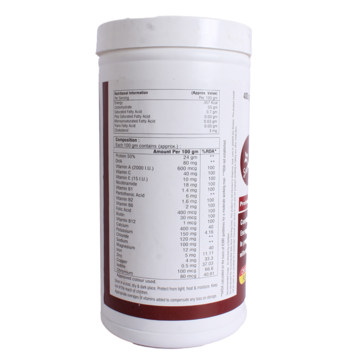 Proty All Sugar Free Chocolate Protein Powder 400 gm, Pack of 1 Proty All Sugar Free Chocolate Protein Powder 400 gm, Pack of 1