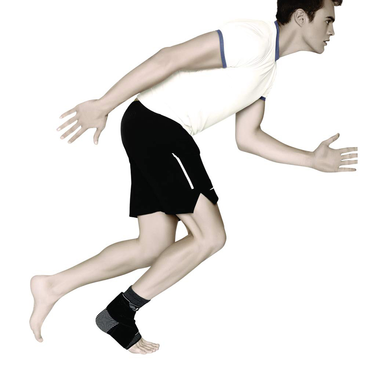 Vissco Pro Ankler Grey Large 2708, 1 Pair, Pack of 1 Vissco Pro Ankler Grey Large 2708, 1 Pair, Pack of 1