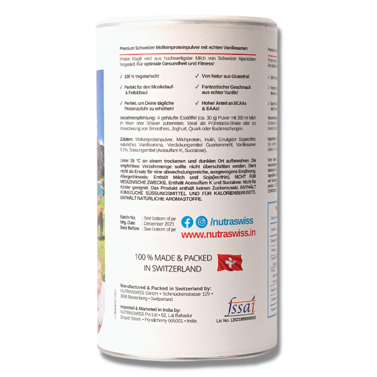 Nutraswiss Protein Magik Powder, 500 gm, Pack of 1 Nutraswiss Protein Magik Powder, 500 gm, Pack of 1