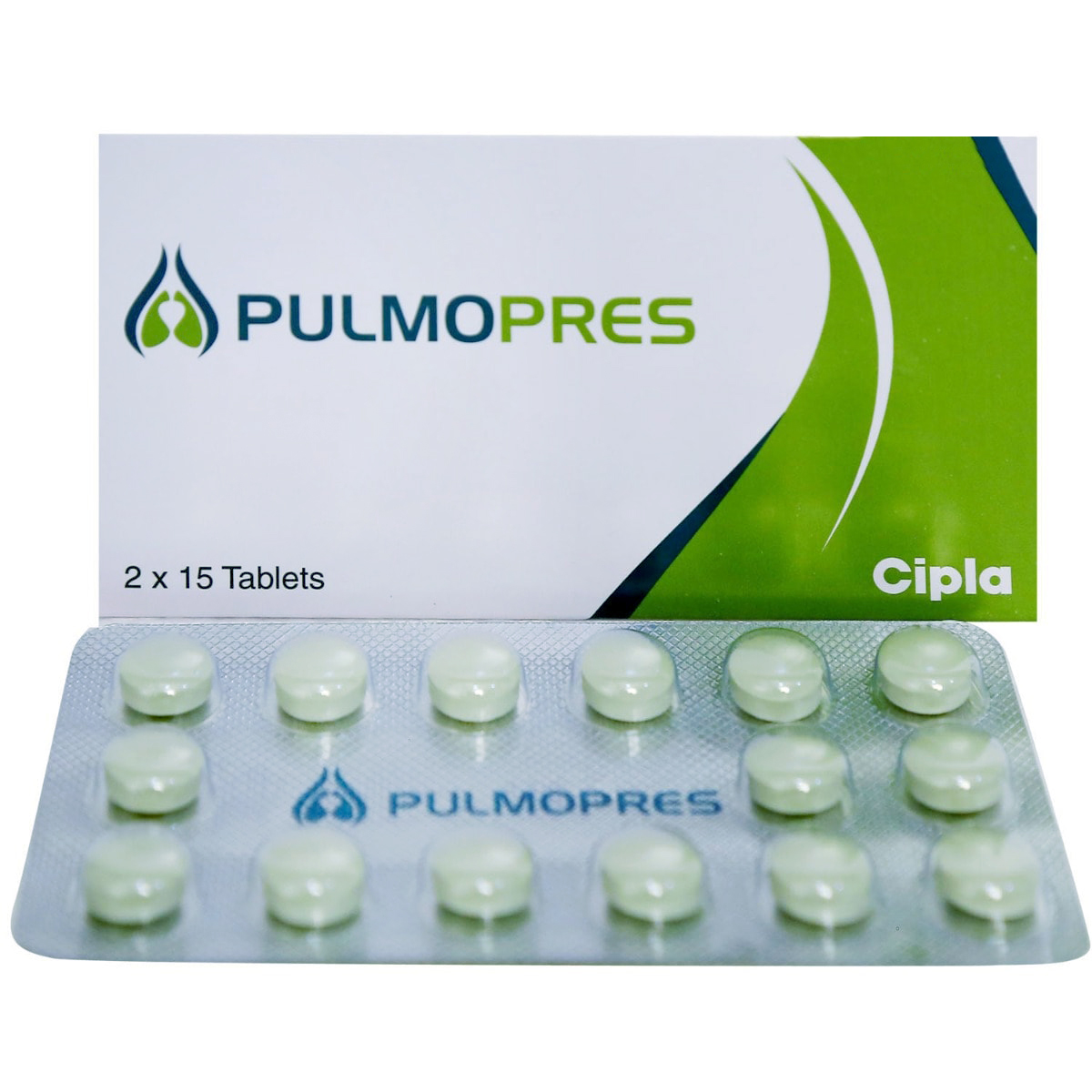 Pulmopres Tablet 15's, Pack of 15 TABLETS Pulmopres Tablet 15's, Pack of 15 TABLETS