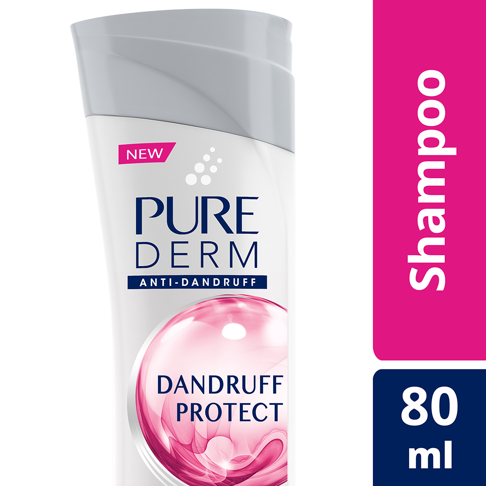 Pure Derm Anti-Dandruff Shampoo, 80 ml, Pack of 1 Pure Derm Anti-Dandruff Shampoo, 80 ml, Pack of 1