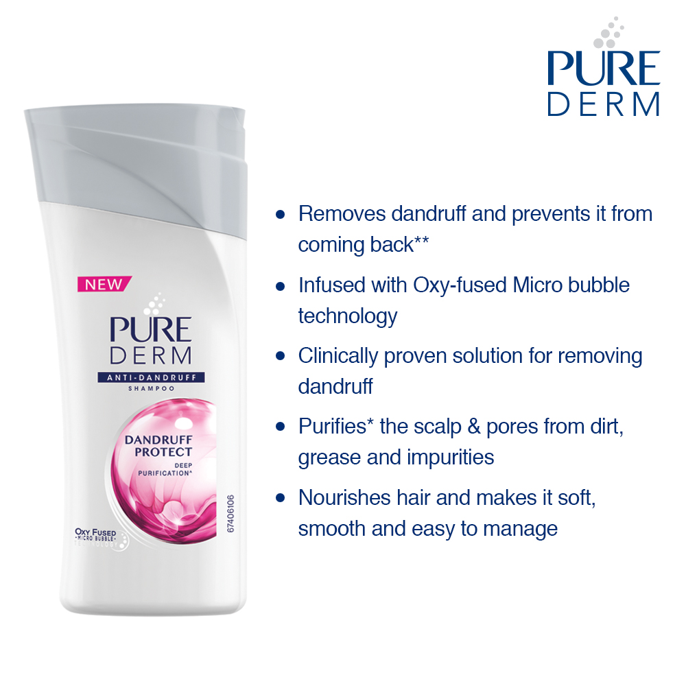 Pure Derm Anti-Dandruff Shampoo, 80 ml, Pack of 1 Pure Derm Anti-Dandruff Shampoo, 80 ml, Pack of 1