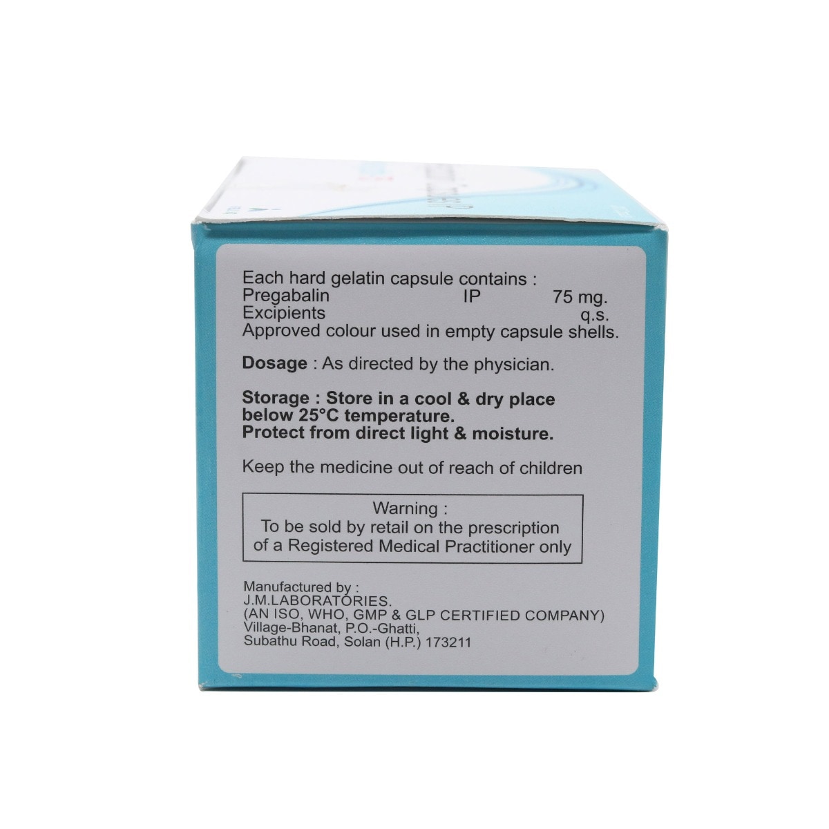 Puregalin-75 Capsule 10's Puregalin-75 Capsule 10's