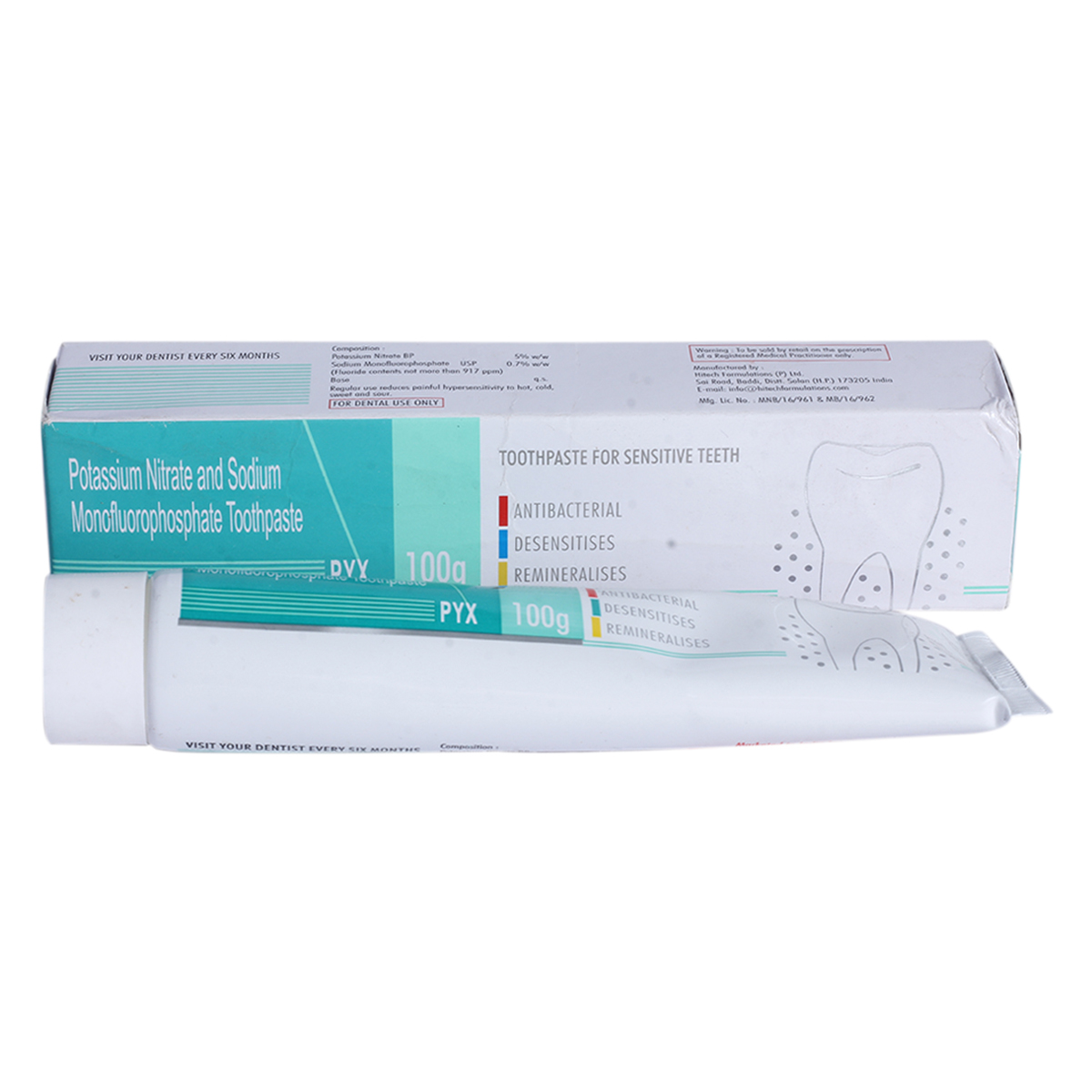 Pyx Toothpaste, 100 gm, Pack of 1 Pyx Toothpaste, 100 gm, Pack of 1