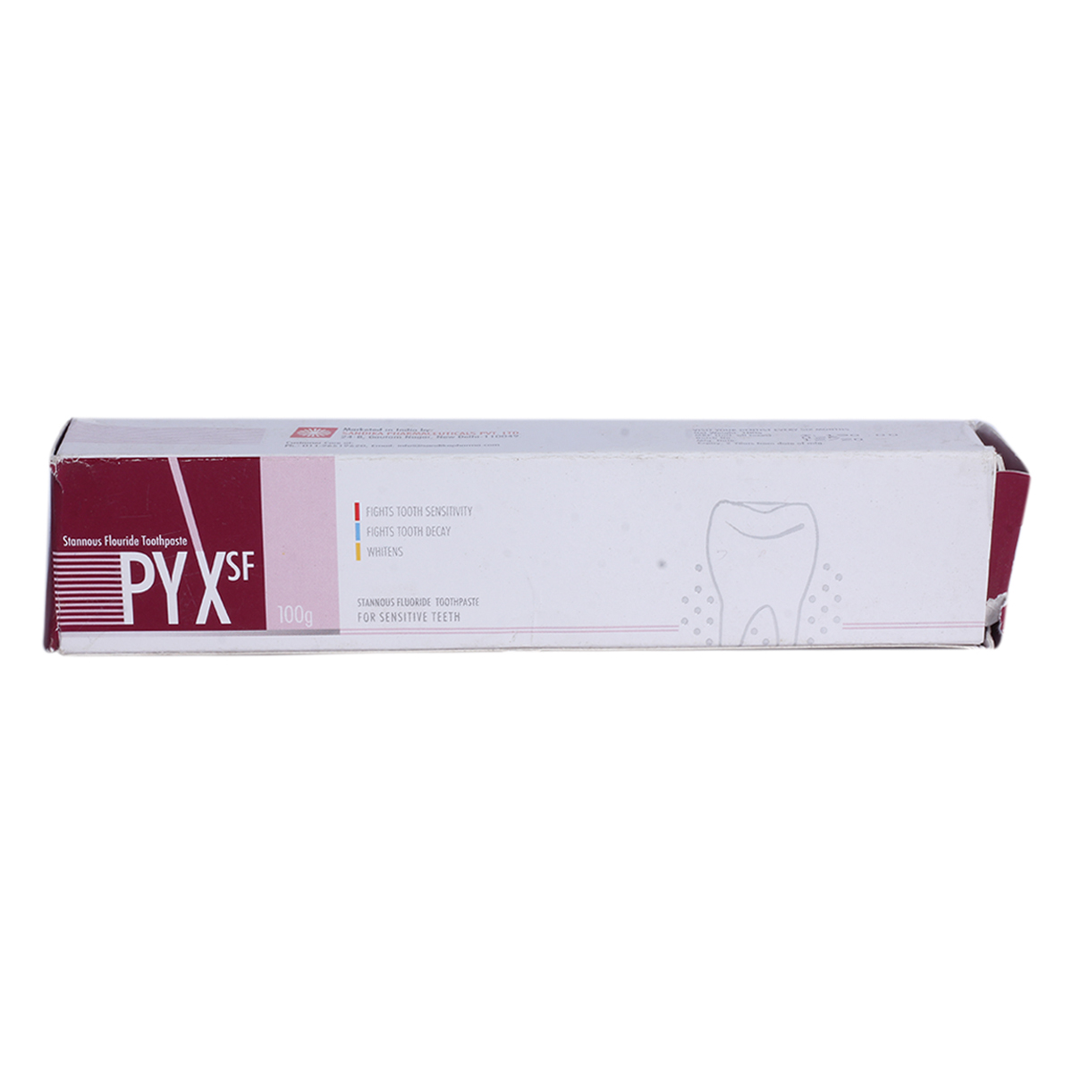 Pyx SF Toothpaste 100 gm, Pack of 1 Gel Pyx SF Toothpaste 100 gm, Pack of 1 Gel