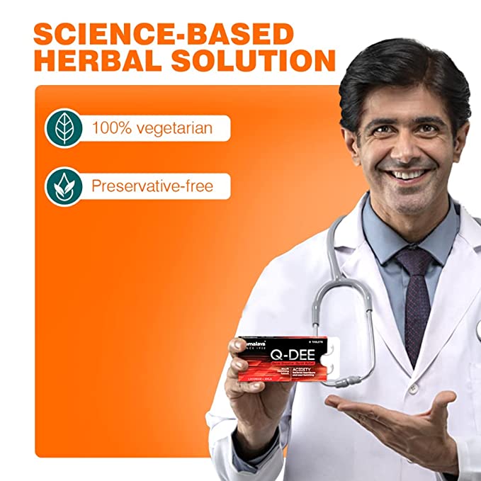 Himalaya Q-Dee Acidity Relief, 8 Tablets, Pack of 8 Himalaya Q-Dee Acidity Relief, 8 Tablets, Pack of 8