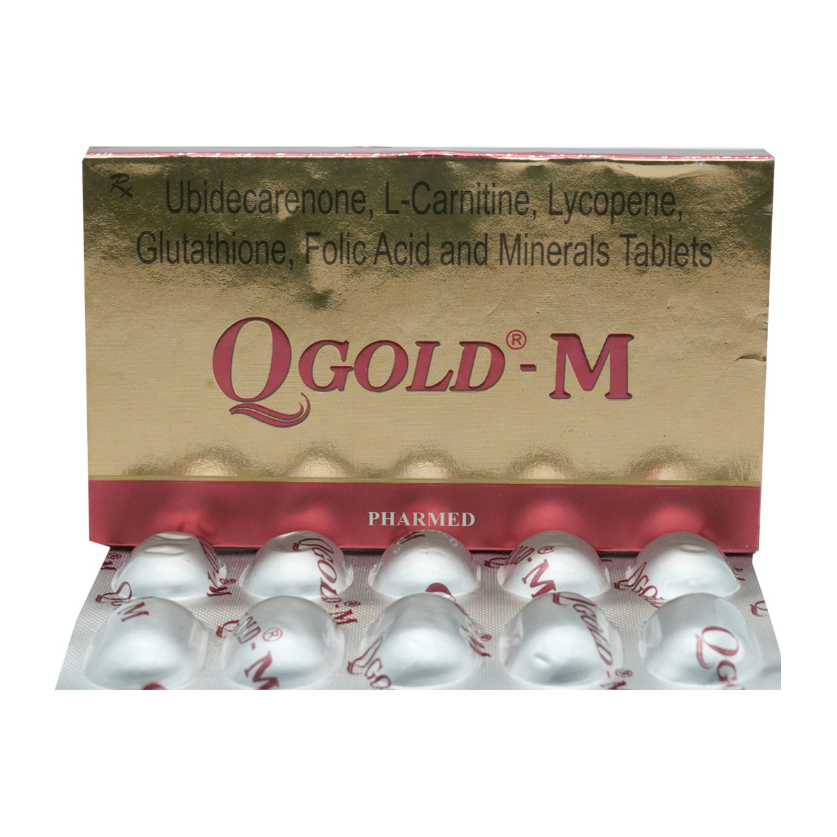 Qgold M Tablet 10's, Pack of 10 TABLETS Qgold M Tablet 10's, Pack of 10 TABLETS