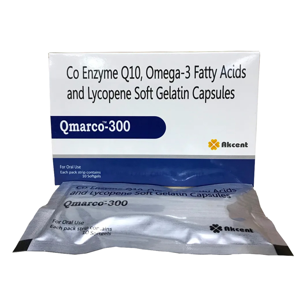 Qmarco-300 Capsule 10's Qmarco-300 Capsule 10's