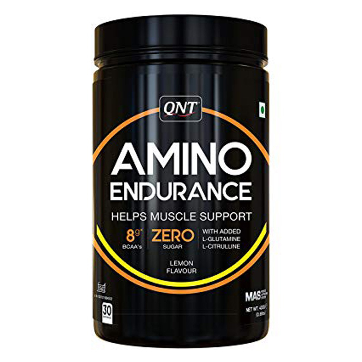QNT Amino Endurance Lemon Flavour Powder, 400 gm, Pack of 1