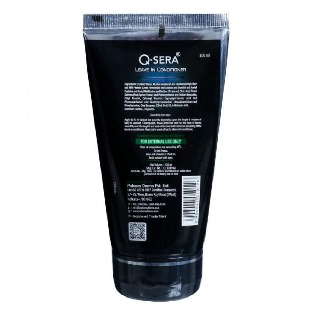 Q-SERA Leave In Conditioner, 100 ml, Pack of 1 Q-SERA Leave In Conditioner, 100 ml, Pack of 1