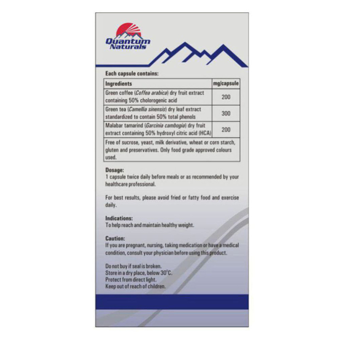 Quanto Shape-In Capsules, 60 Capsules, Pack of 1 Quanto Shape-In Capsules, 60 Capsules, Pack of 1