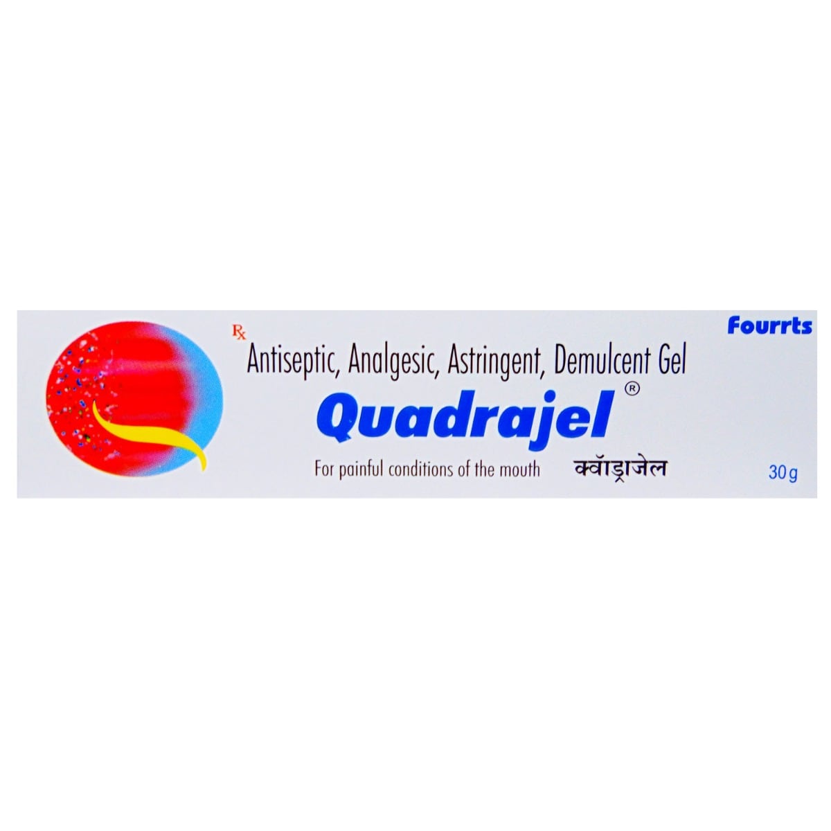 Quadrajel Gel 30 gm, Pack of 1 Gel Quadrajel Gel 30 gm, Pack of 1 Gel