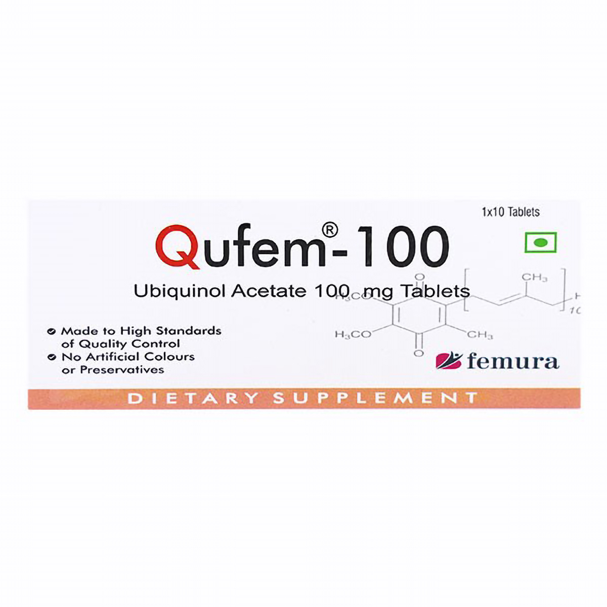 Qufem-100 Tablet 10's, Pack of 10 TABLETS Qufem-100 Tablet 10's, Pack of 10 TABLETS