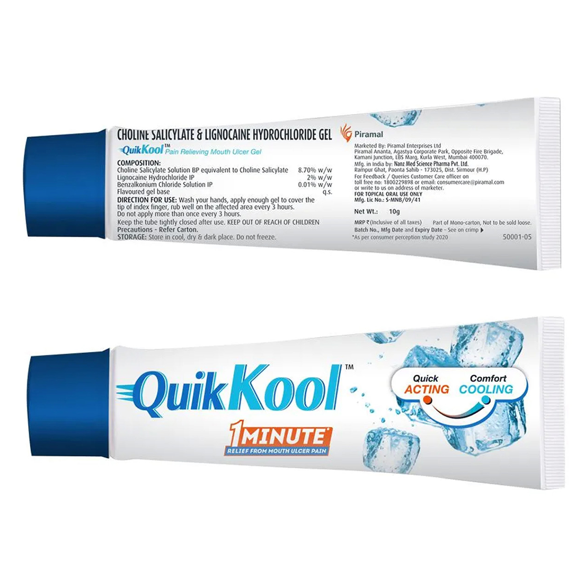 Quik Kool Mouth Ulcer Gel, 10 gm, Pack of 1 Quik Kool Mouth Ulcer Gel, 10 gm, Pack of 1