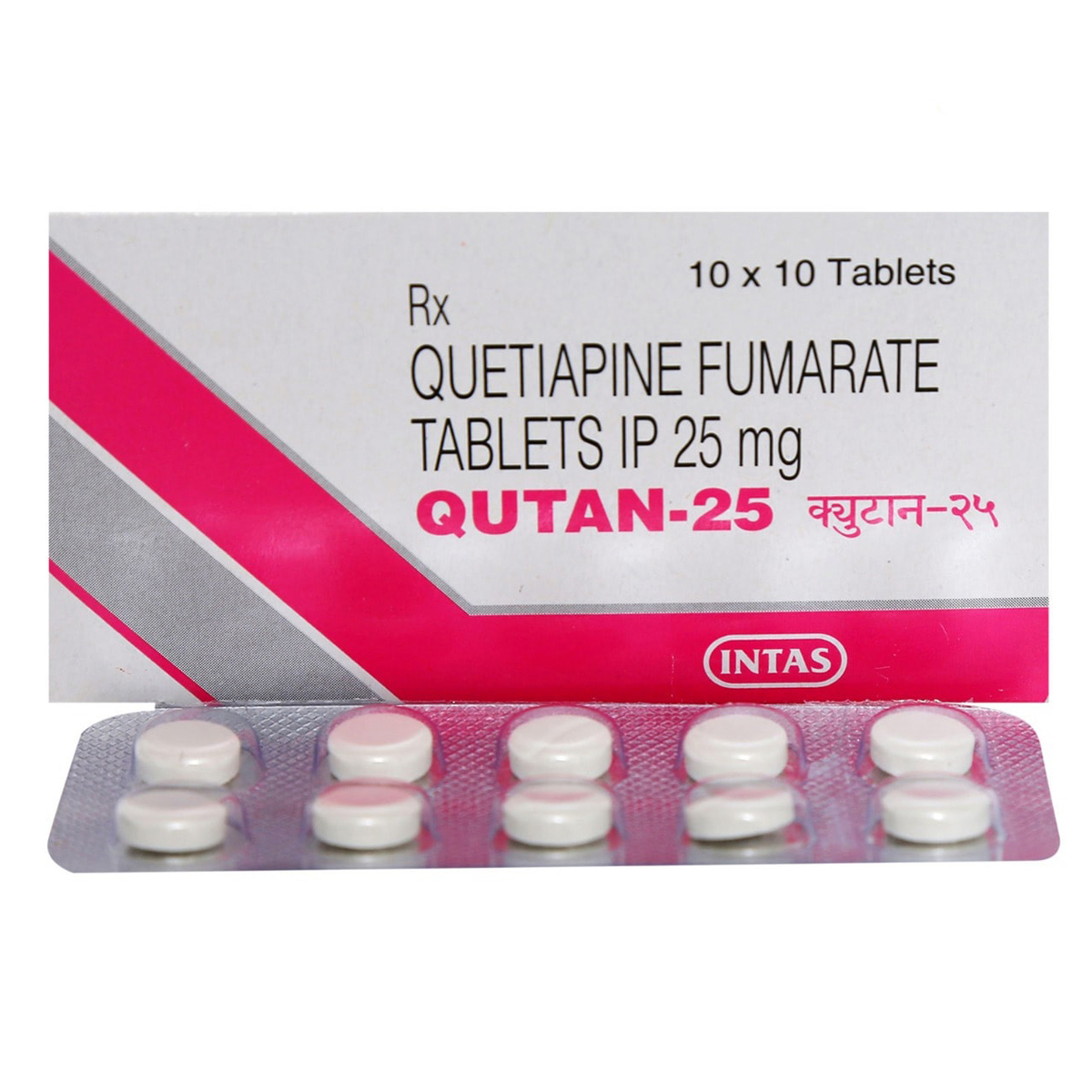 Qutan 25 Tablet 10's, Pack of 10 TABLETS Qutan 25 Tablet 10's, Pack of 10 TABLETS