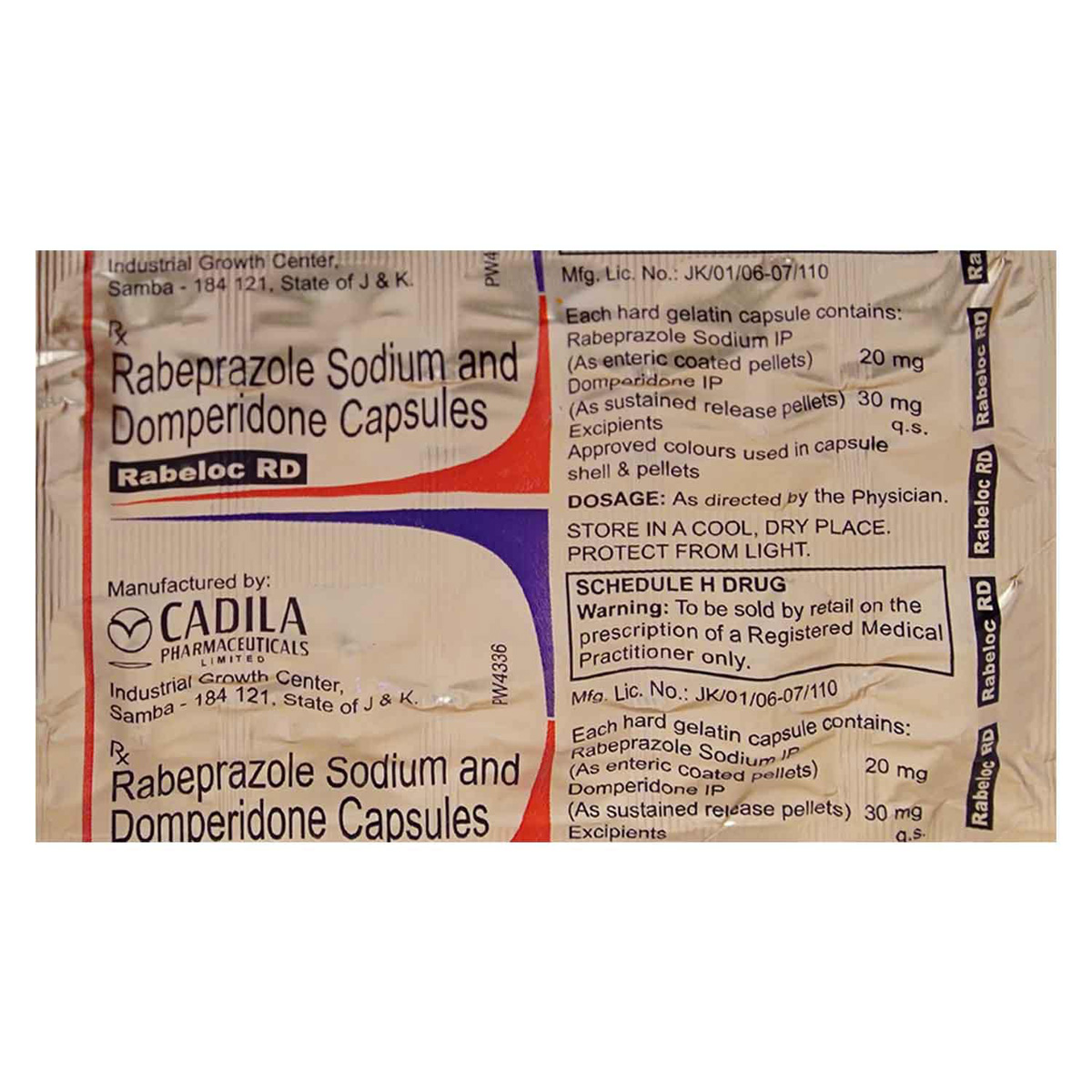Rabeloc RD Capsule 10's, Pack of 10 Rabeloc RD Capsule 10's, Pack of 10