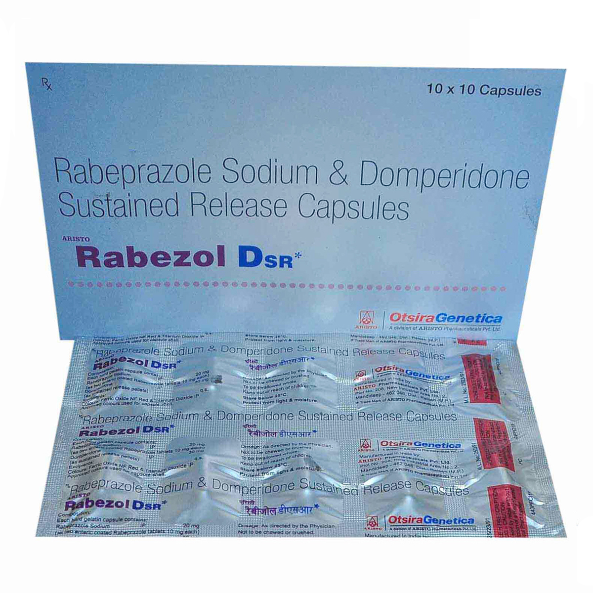 Rabezol DSR Capsule 10's, Pack of 10 Rabezol DSR Capsule 10's, Pack of 10