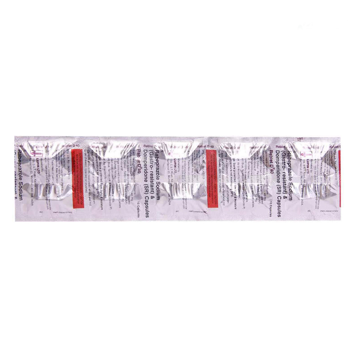 Rablet D 40 Capsule 10's, Pack of 10 Rablet D 40 Capsule 10's, Pack of 10