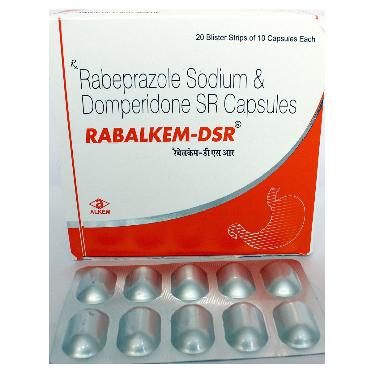 Rabalkem DSR Capsule 10's, Pack of 10 Rabalkem DSR Capsule 10's, Pack of 10