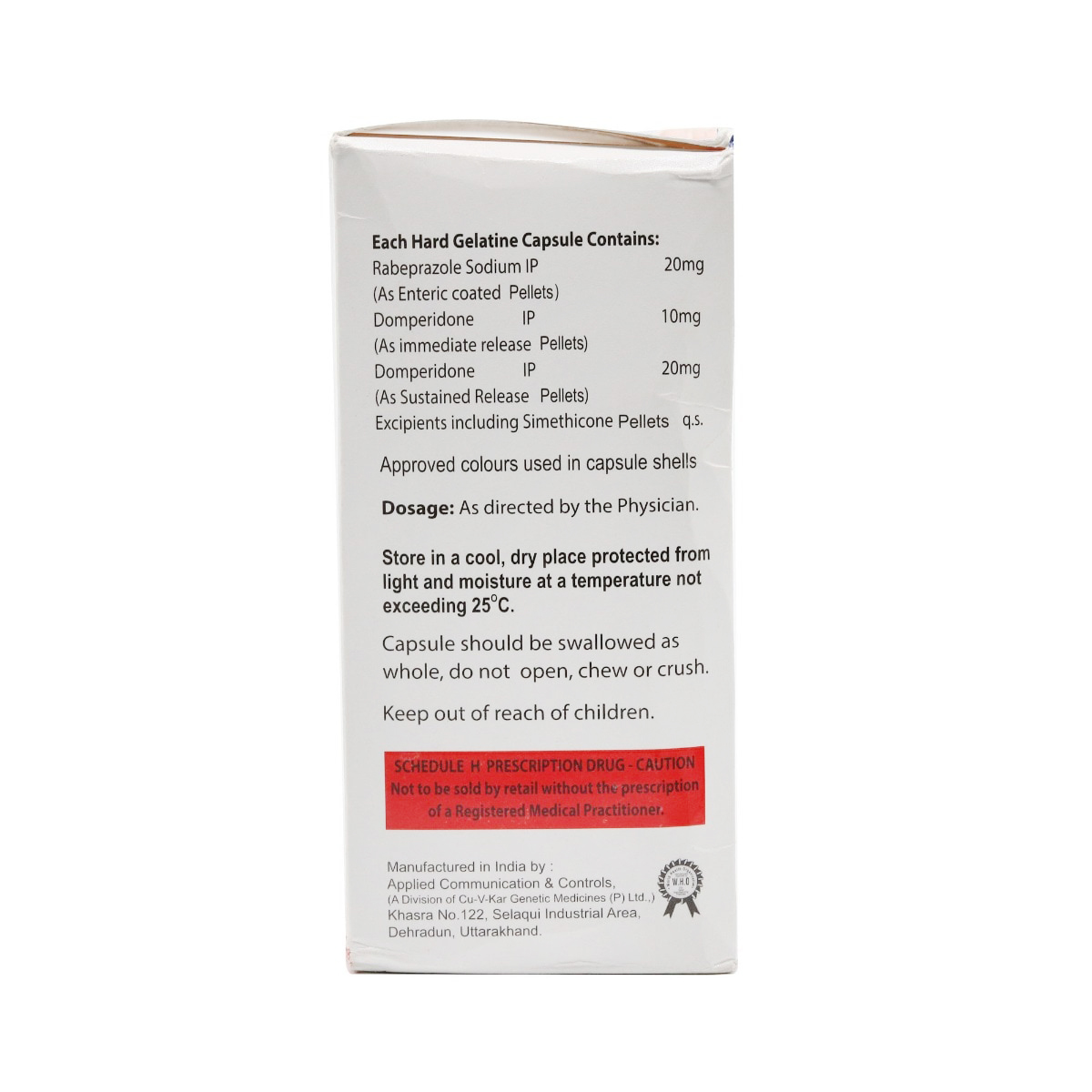 Rabizorb MPS Capsule 15's, Pack of 15 Rabizorb MPS Capsule 15's, Pack of 15