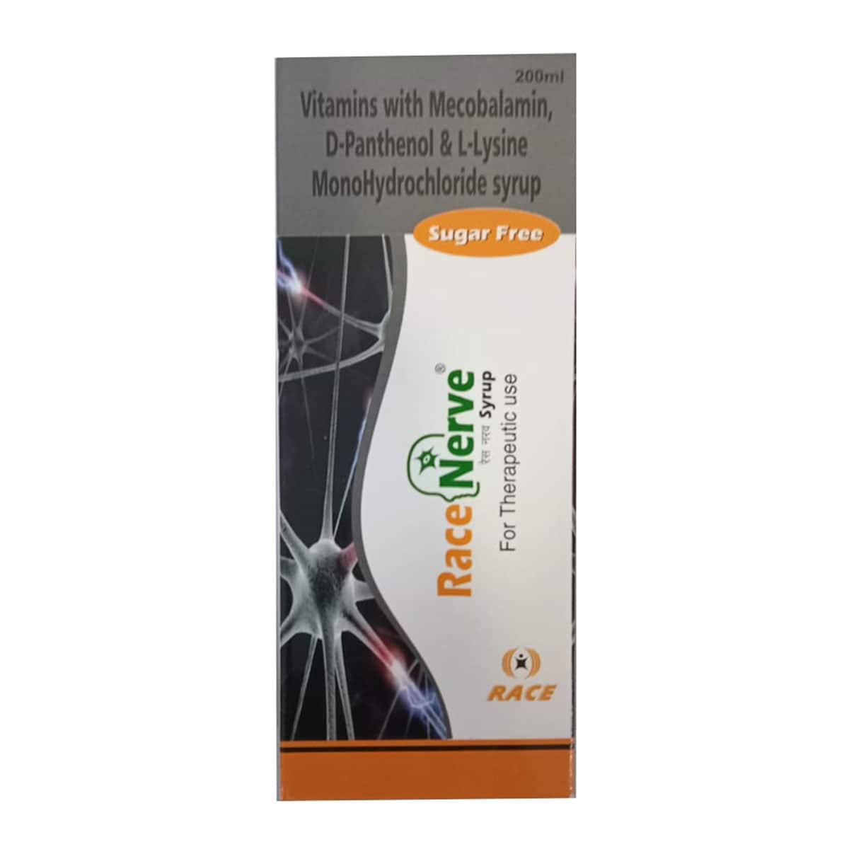 Racenerve Syrup 200 ml, Pack of 1 Liquid Racenerve Syrup 200 ml, Pack of 1 Liquid