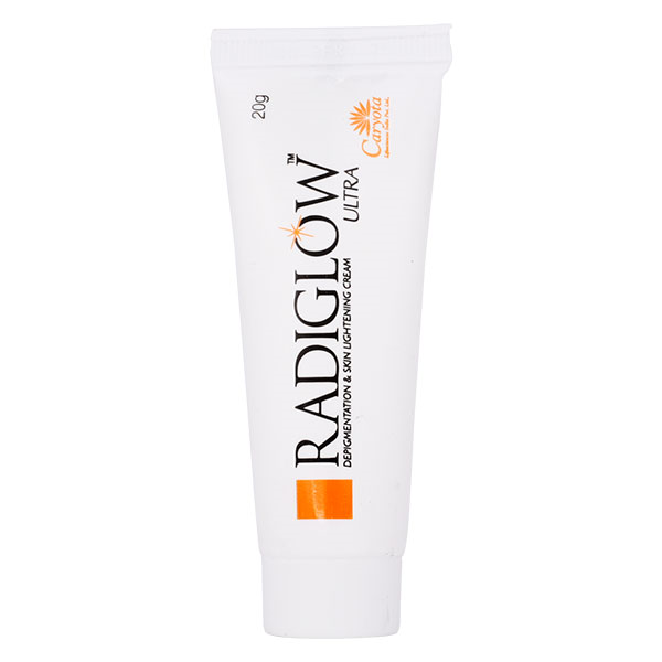 Radiglow Ultra DePigmentation &amp; Skin Lightening Cream 20 gm, Pack of 1