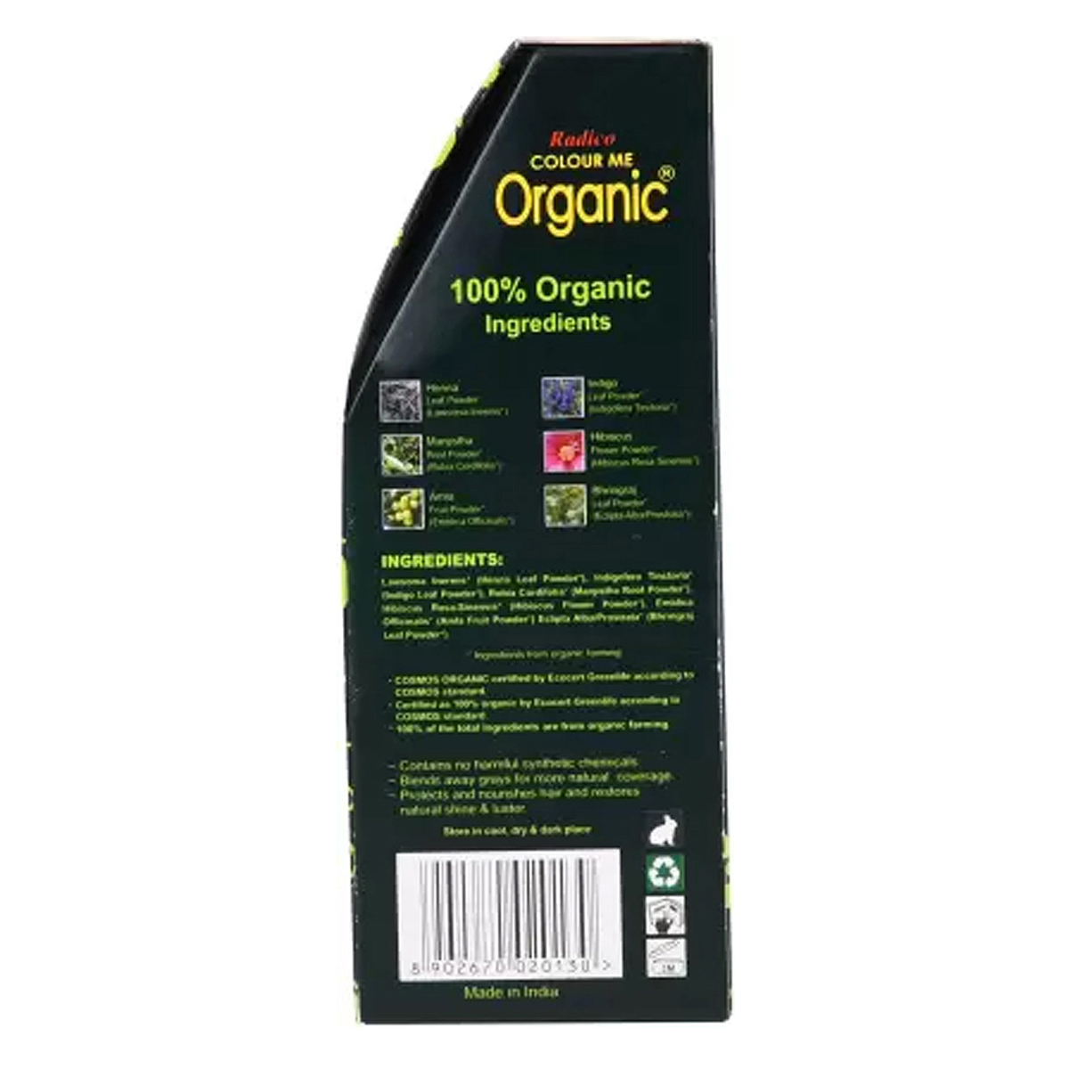 Radico Organic Hair Colour, Burgundy, 100 gm, Pack of 1 Radico Organic Hair Colour, Burgundy, 100 gm, Pack of 1