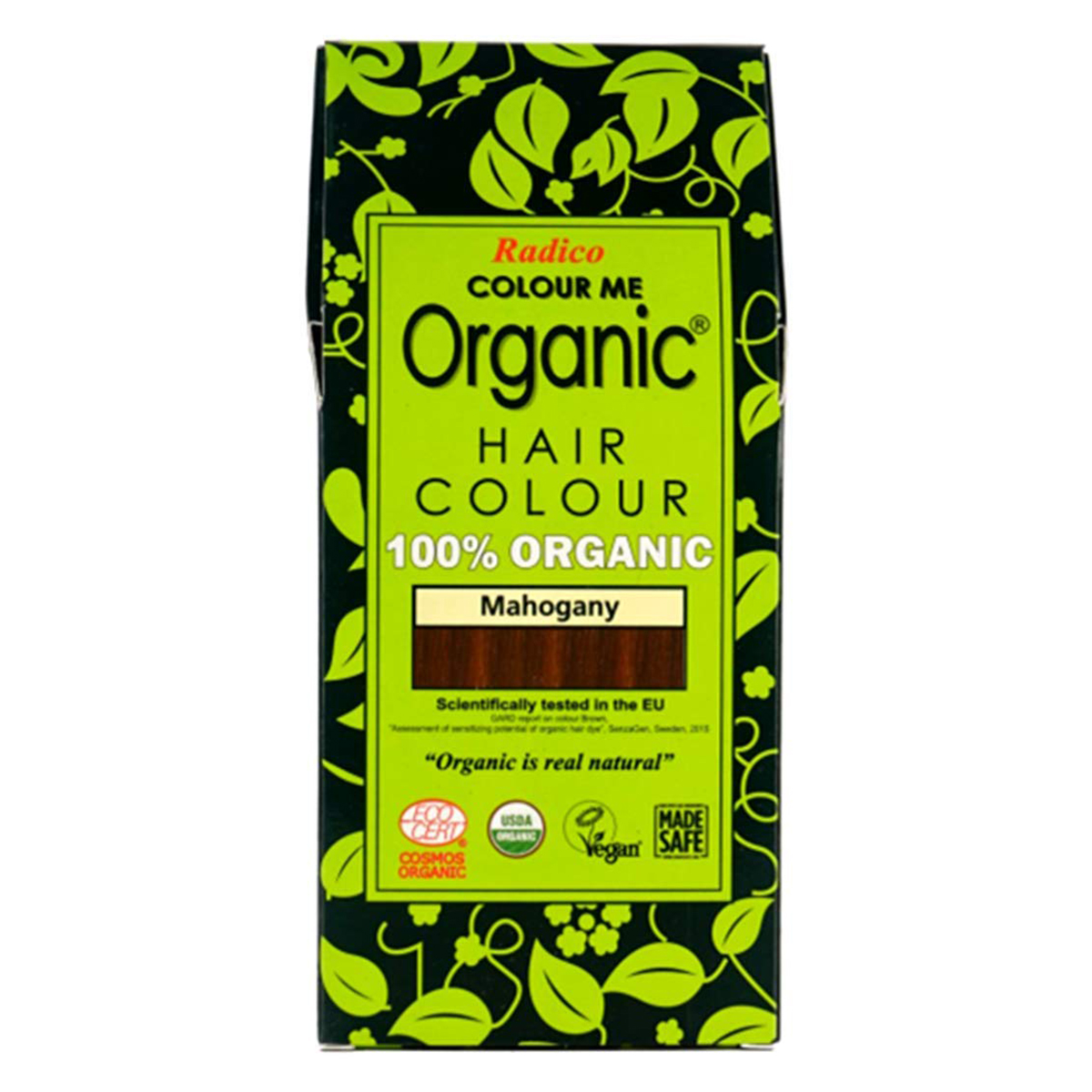 Radico Org Hair Colour Mahogany 100g, Pack of 1 Radico Org Hair Colour Mahogany 100g, Pack of 1