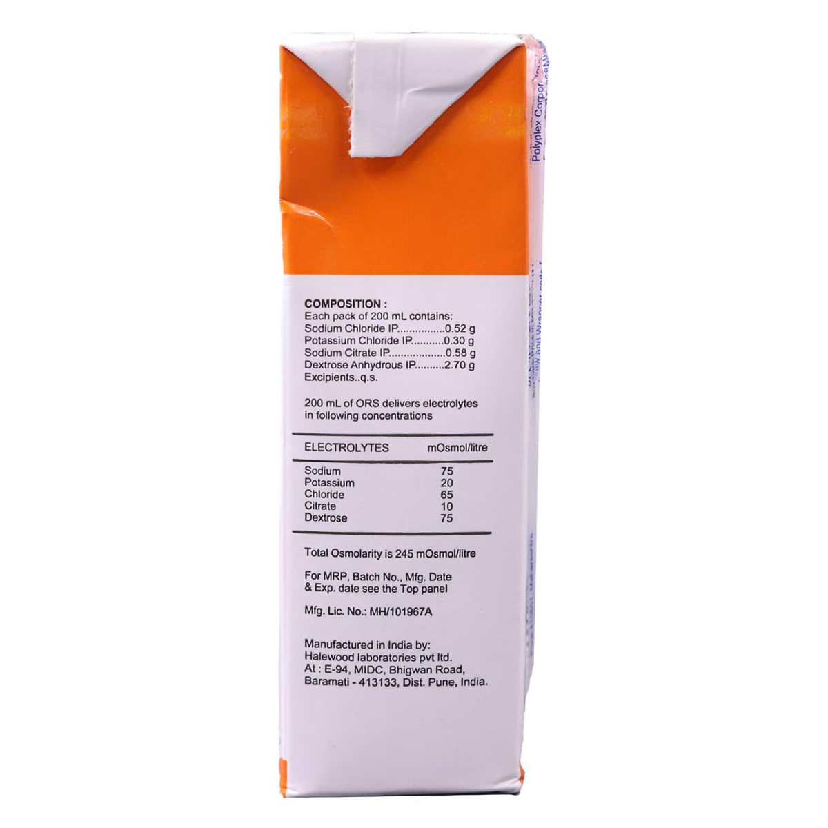 Raft ORS Orange Flavour Liquid 200 ml, Pack of 1 Liquid Raft ORS Orange Flavour Liquid 200 ml, Pack of 1 Liquid