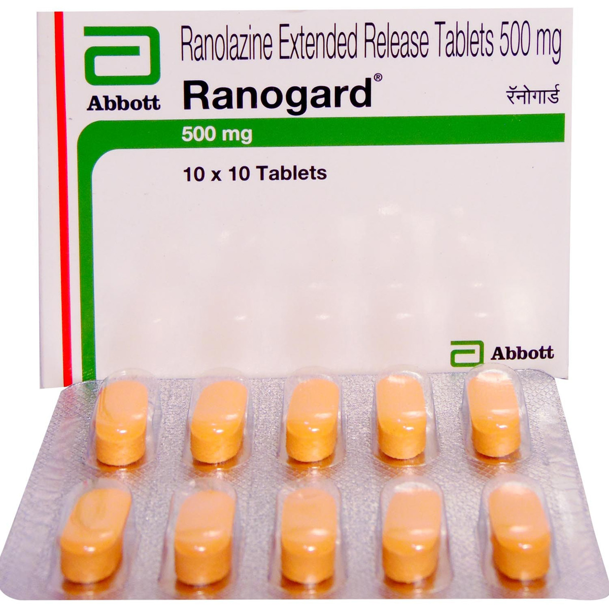 Ranogard 500 Tablet 10's, Pack of 10 TABLET ERS Ranogard 500 Tablet 10's, Pack of 10 TABLET ERS